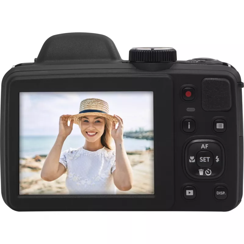 „Astro Zoom AZ405“, 20,68 MP, 5184 x 3888 pikselių, BSI CMOS, 40x, „Full HD“, juoda