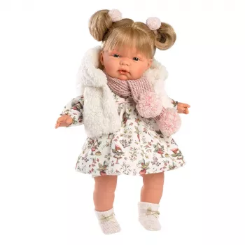 Lėlė Llorens Joelle 38 cm minkštu kūnu — Llorens Joelle 38 cm minkštakūnė lėlė