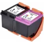 Renkforce rašalo komplektas, pakeičiantis HP 302 (X4D37AE) suderinamas komplektas juoda, žalsvai mėlyna, purpurinė, geltona RF-I-HP302BCMY2PK RF-5628788 (RF-5628788)