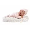 Baby doll Llorens Mimi Baby 42 cm — tikroviškas veidas, juokiasi, minkštas kūnas