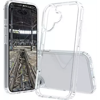 Apsauginis galinis dėklas jt berlin Pankow Clear, skirtas „Apple iPhone 17“ – permatomas