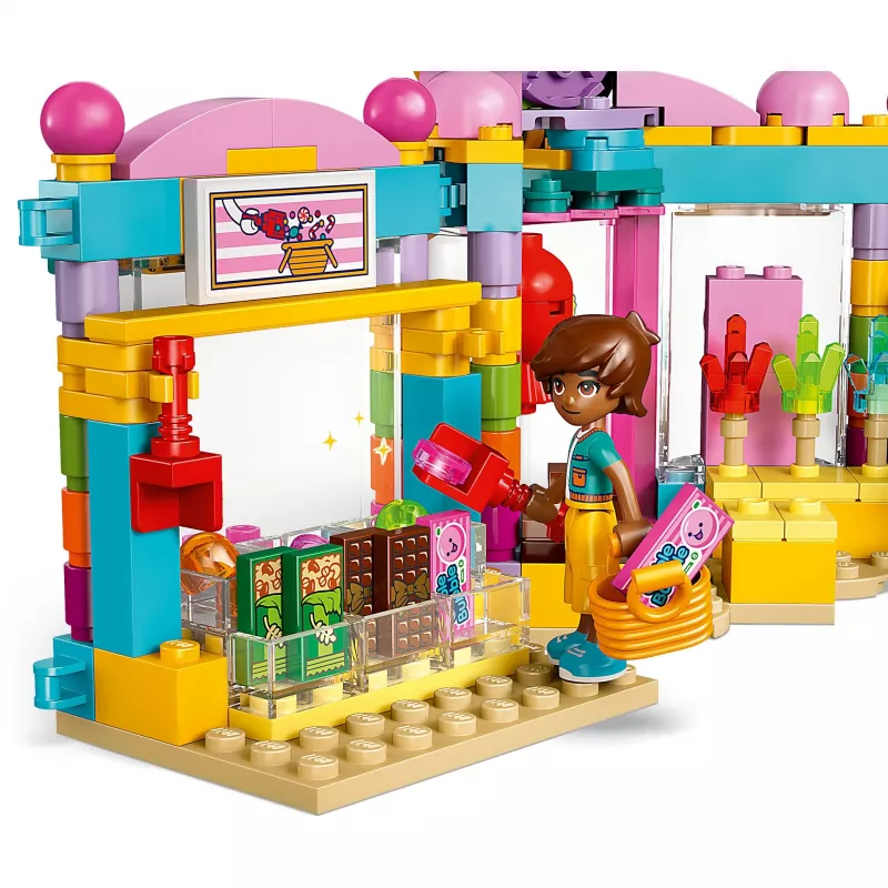 LEGO FRIENDS 42649 „Širdies ežero miesto“ saldainių parduotuvė