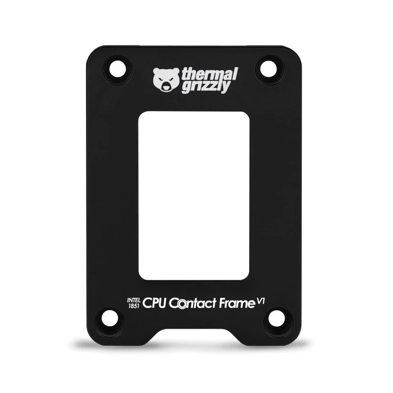 Karkaso atnaujinimo rinkinys Thermal Grizzly TG-CF-I1851-V1 Aliuminis Juodas 71x51x6mm