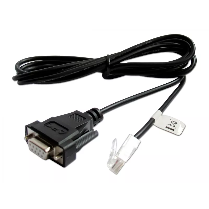 APC laidas, UPS ryšių išmanioji signalizacija (6 pėd. / 2 m – DB-9 į RJ-45)