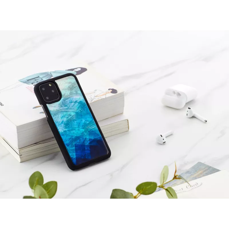 Apsauginis išmaniojo telefono dėklas iKins, skirtas iPhone 11 Pro — mėlynos ir juodos spalvų derinys