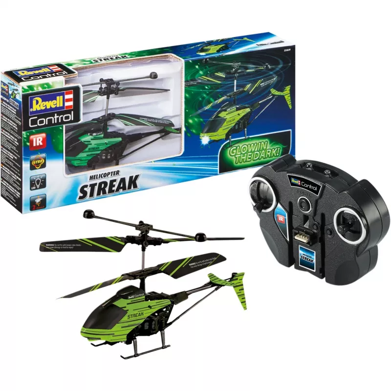 REVELL RC Helicopter švytintis tamsoje 23829