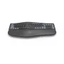 Belaidė ergonominė klaviatūra HAMA WK-900 juoda USB, kompaktiškas išdėstymas, belaidis ryšys