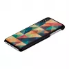 Telefono dėklas iKins, skirtas iPhone XS Max — mozaikinis raštas, juodas