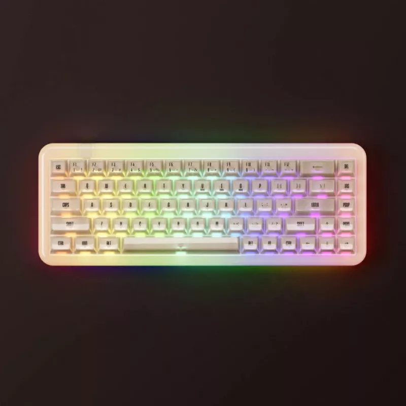 Mechaninė žaidimų klaviatūra AKKO YU01 Antique Jade 65% RGB su V3 Piano Pro jungikliais