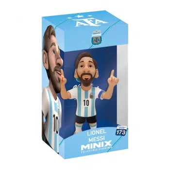 MiniX kolekcinė mini figūrėlė Lionel Messi, licencijuotas statulėlės modelis 11735, Argentinos rinktinės apranga