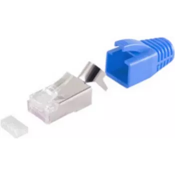 Laidų jungtis RJ45 ShiverPeaks BS72067-B Mėlyna