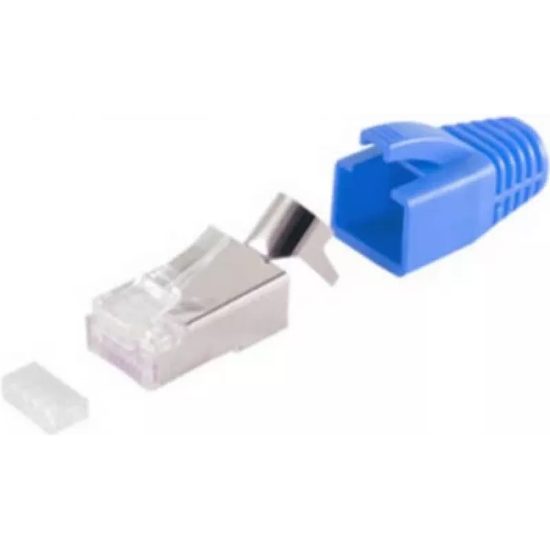 Laidų jungtis RJ45 ShiverPeaks BS72067-B Mėlyna