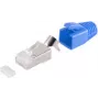 Laidų jungtis RJ45 ShiverPeaks BS72067-B Mėlyna