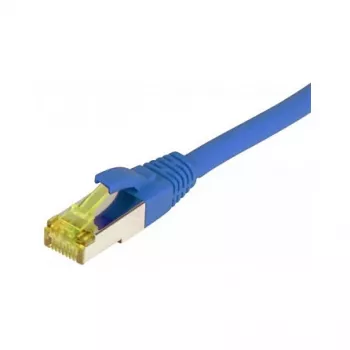 Pleistras kabelis RJ45, CAT6A 500MHz, 7,5 m, mėlynas, S-STP(S/FTP), TPE/LSZH(Ultraflex), AWG26, su Cat.7 neapdorotu kabeliu, Synergy 21 (S217650)