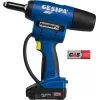 GESIPA aklųjų kniedžių įtaisas PowerBird Pro GOLD CAS 20000N belaidis 18V 2.0Ah
