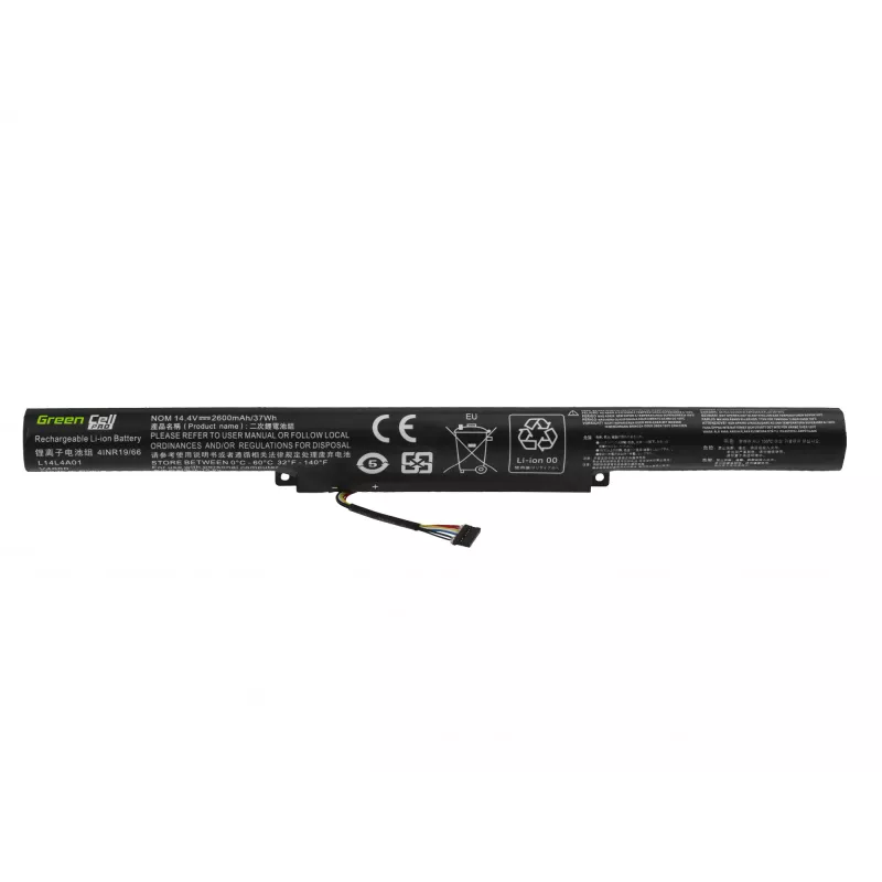 Baterija Green Cell LE116PRO, skirta Lenovo Z51, Z51-70, IdeaPad 500-15ISK