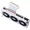 PHANTEKS PCI-E 4.0 x16 riser ribbon kabelis, 180 laipsnių, 30 cm - balta