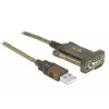 Nuoseklioji jungtis DeLOCK 64073 USB Type-A DB-9 permatoma 2 m