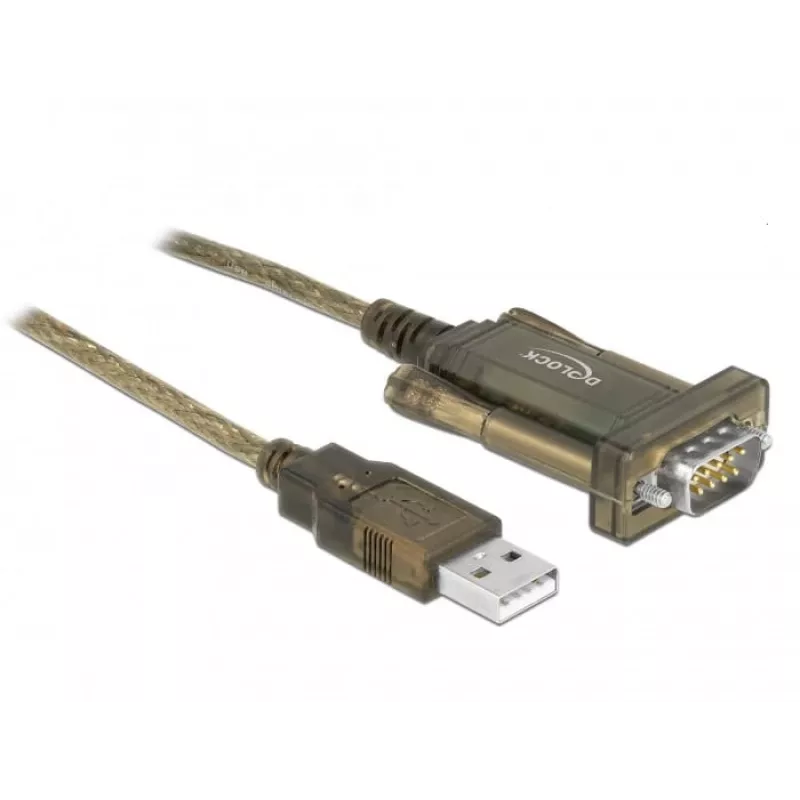 Nuoseklioji jungtis DeLOCK 64073 USB Type-A DB-9 permatoma 2 m