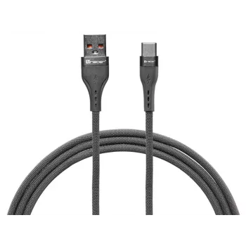 Tracer 47487 USB A - Type C M/M 1m laidas pilkas