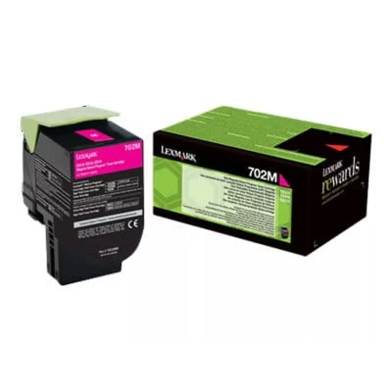 Lexmark 70C20M0 spausdintuvo eksploatacinė medžiaga, purpurinė