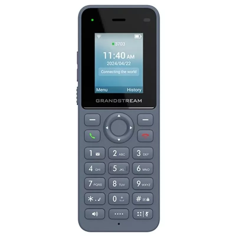 Grandstream Networks WP816 IP telefonas antracito 2 linijos LCD Wi-Fi