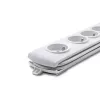 Apsauginis filtrų lizdas Qoltec 50293 Baltas 8 AC lizdai 230 V