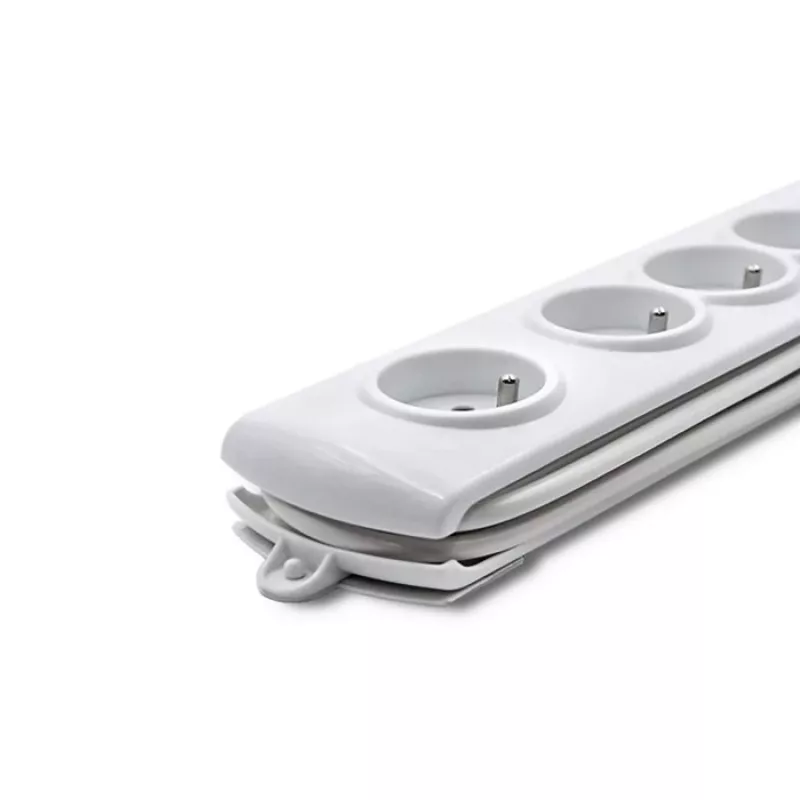 Apsauginis filtrų lizdas Qoltec 50293 Baltas 8 AC lizdai 230 V