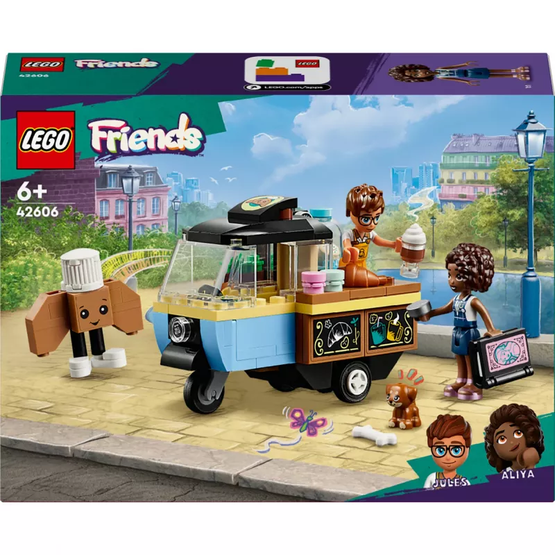 LEGO Friends 42606 mobili kepyklėlė maisto vežimėlis