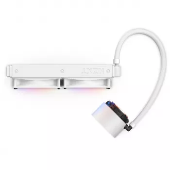 Viskas viename skysčio aušintuvas NZXT Kraken Elite 240 RGB 12 cm baltas