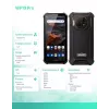 Išmanusis telefonas Oukitel WP19 Pro 6,78 col. 8GB/256GB juodas