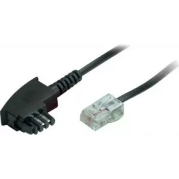 telefoninis kabelis ShiverPeaks BS70002-10 10 m juodas