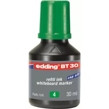 Markerio rašalo papildymas Edding BT 30 Žalias 30 ml, 1 vnt., rašalo papildymas plačiagaliams markeriams