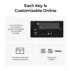 Mechaninė klaviatūra Keychron Q6 HE QMK su Gateron Double‑Rail magnetiniais stabilizatoriais