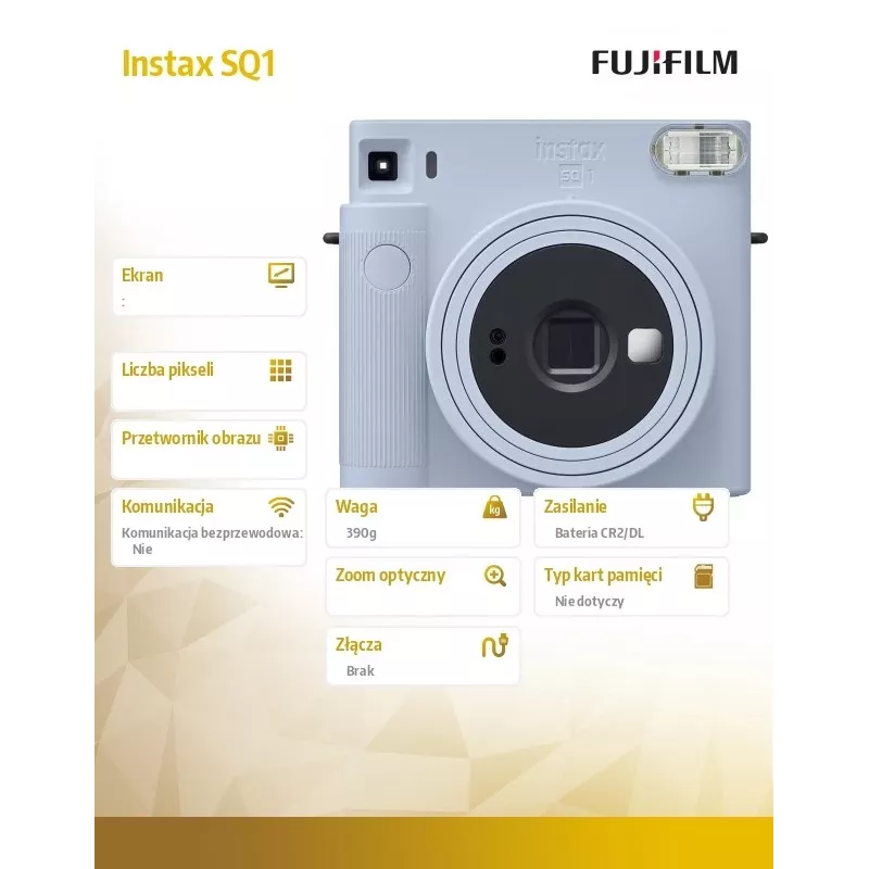 Fujifilm Instax Square SQ1 62 x 62 mm mėlyna