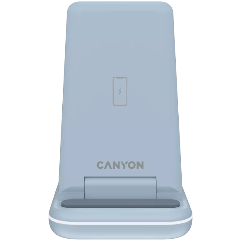 Maitinimo adapteris CANYON WS-304 greitas įkrovimas, įvestis 9/12 V, mėlynas, 0,168 kg