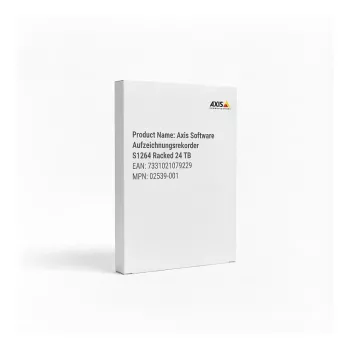 Tinklo vaizdo registratorius AXIS 02539-001, Windows 10 IoT Core, RAID 0/1/5/6/10, 100–240 V, 721,6×482×87 mm, Pilka