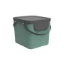 Atliekų talpykla rotho Albula 40 L stačiakampė plastikinė, žalia, 40 L, 400×358×340 mm