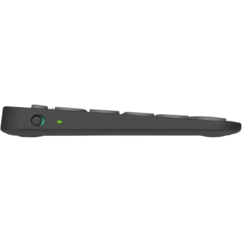 Logitech Pebble Keys 2 K380s - Klaviatūra - Belaidė - Bluetooth LE - QWERTZ - Vokiška - Tonal Graphite (920-011795)