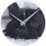 NeXtime klok 5173 Little Dog, Ø20 cm, sieninis, juodas