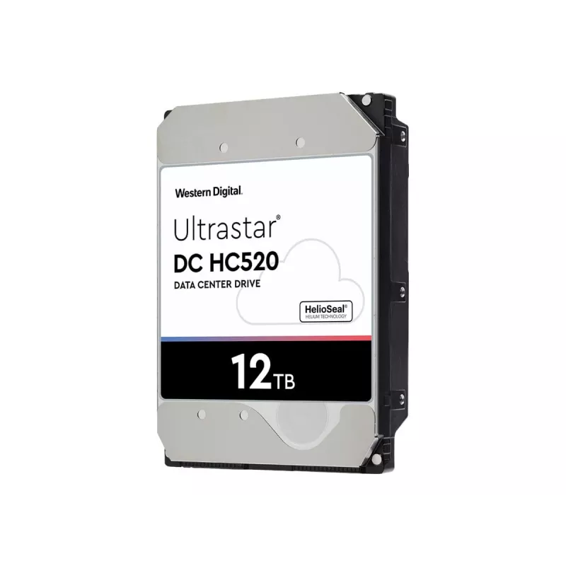 WD Ultrastar DC HC520 HUH721212AL5200 - Kietasis diskas - 12 TB - vidinis - 3,5 colio (8,9 cm)