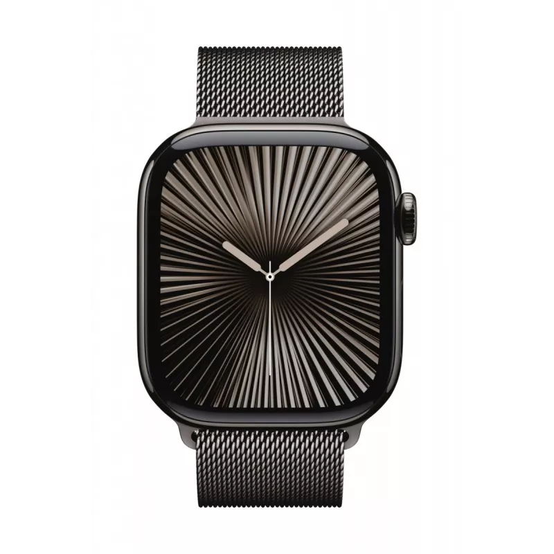 Watch Series 10 GPS + Cellular 46 mm Slate Titanium korpusas su Slate Milanese Loop - M/L