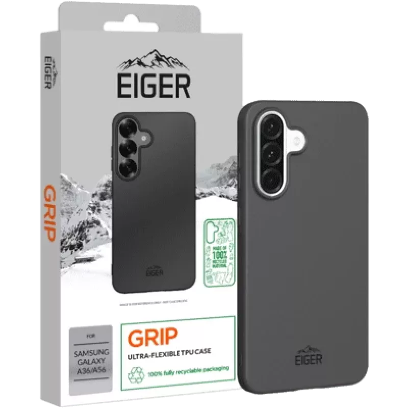 Eiger Grip Case GRS Galaxy A36/A56 juodas (EGCA00719)