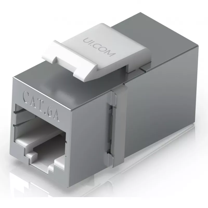 Keystone Coupler Ubiquiti UACC-Keystone-Coupler-C6A plokščias nerūdijantis plienas RJ-45