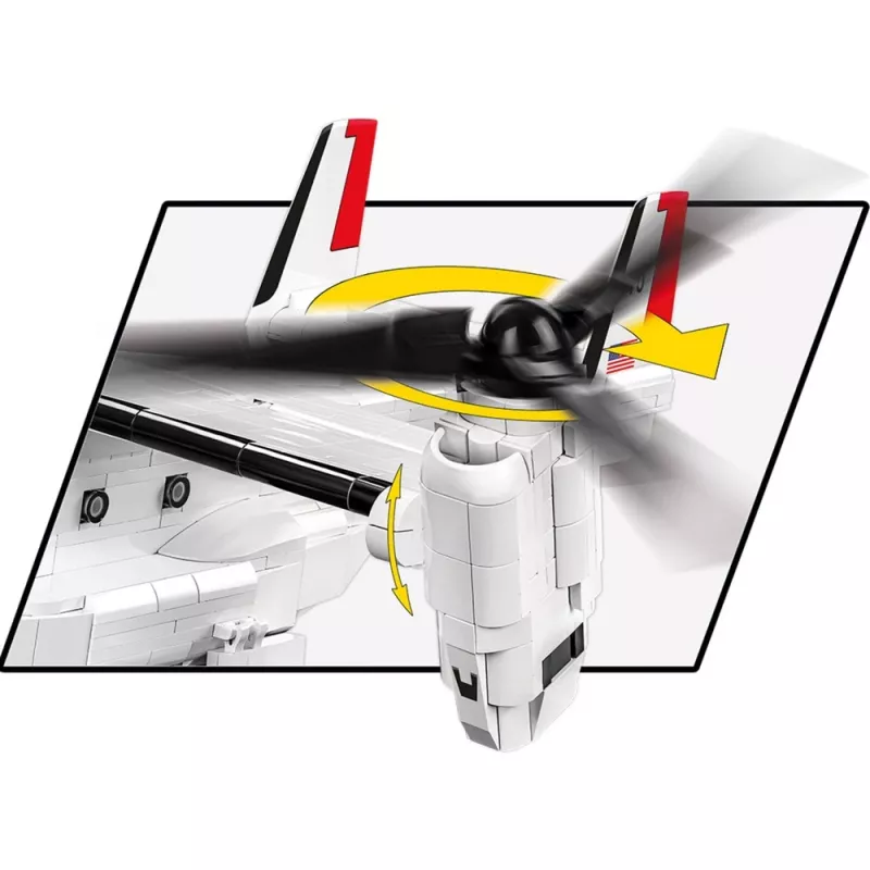 Statybinis rinkinys COBI Bell-Boeing V-22 Osprey 1136 vienetų Ginkluotosios pajėgos