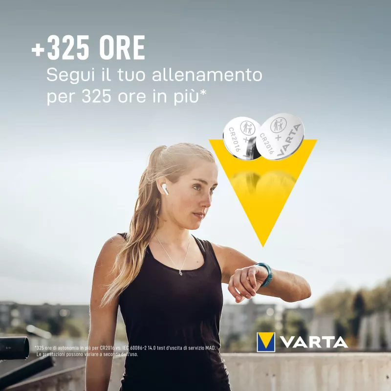 VARTA Electronics baterija CR2016 ličio 90 mAh 3V VE 2 (06016101402)