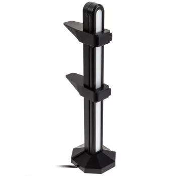 GPU atraminis laikiklis Lamptron GPU Halter ARGB — juodas