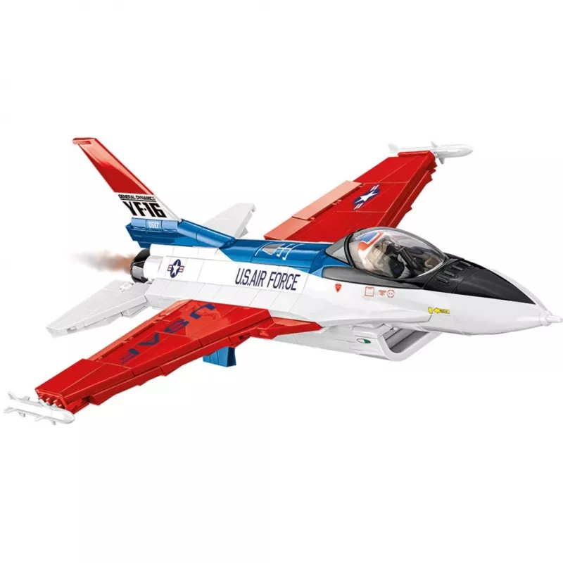 Statybiniai blokeliai COBI F-16 (YF-16) Pirmasis skrydis 1974 375 detalės