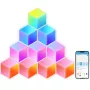 LED išmanioji panelė Govee B6066 Hexa Pro RGBIC Bluetooth Wi‑Fi 10 vnt.