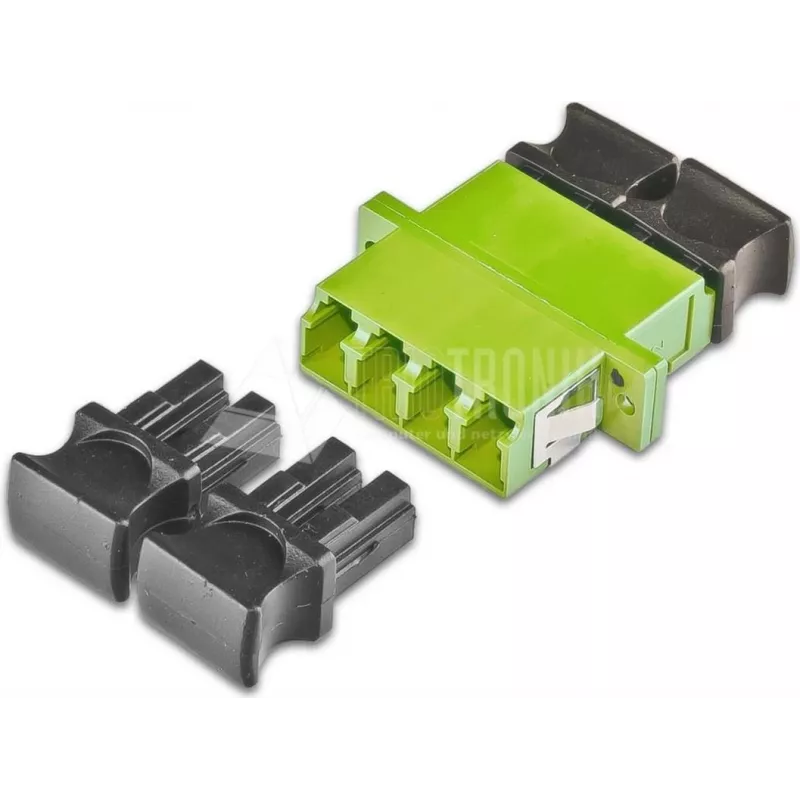 Lightwin aukštos kokybės LWL jungtis, LC, quadro, daugiamodė OM5 mova (LKUP 4LC-4LC MM OM5)